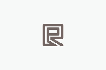 Letter RP Logo Design