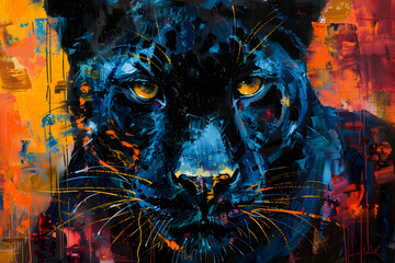 Black Panther Close Up