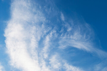 blue sky with clouds