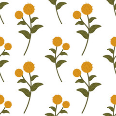 Flower vector ilustration seamless patern.Great for textile,fabric,wrapping paper,and any print.Vintages style.
