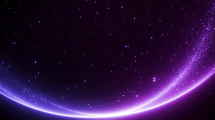 Obraz premium ネオン、リング、光、宇宙（生成AI、generated by AI）背景はダーク