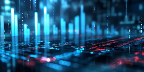 Obraz premium Market Opportunity Analysis A business development team identifying new market opportunities through data analysis and market research. 