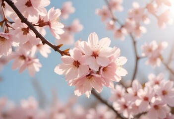 a Mesmerizing Close-up of Delicate Feverfew Blooms, 
