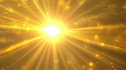 Light Effects Overlays: Sun Rays and Yellow Flare