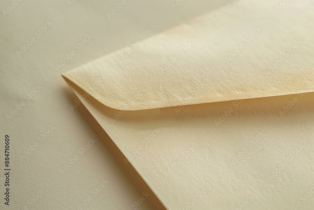 Poster closeup of highresolution textured beige paper with a subtle pattern. perfect for crafting. stationa