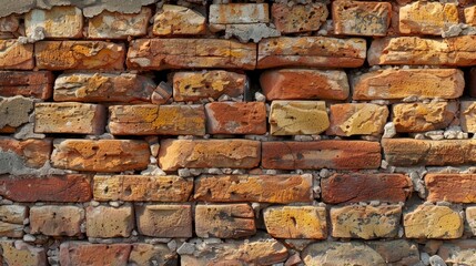 Obraz premium Creative Design with Brick Stone and Background Isolation