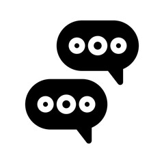 Chat Icon Vector Symbol Design Illustration