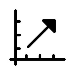 Graph Icon Vector Symbol Design Illustration