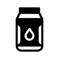 Milk Icon Vector Symbol Design Illustration