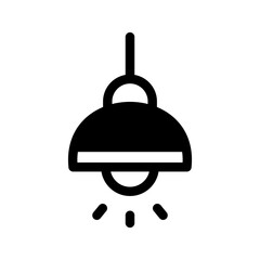 Lamp Icon Vector Symbol Design Illustration