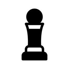 Pawn Icon Vector Symbol Design Illustration