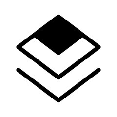 Layer Icon Vector Symbol Design Illustration