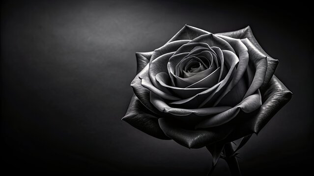 Dark And Dramatic Black Rose Wallpaper In 4k Resolution, Black, Rose, Flower, Wallpaper, 4k, Background, Dark, Dramatic, Gothic