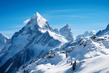 Fototapeta premium swiss mountains