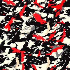 vector art pattern of camo