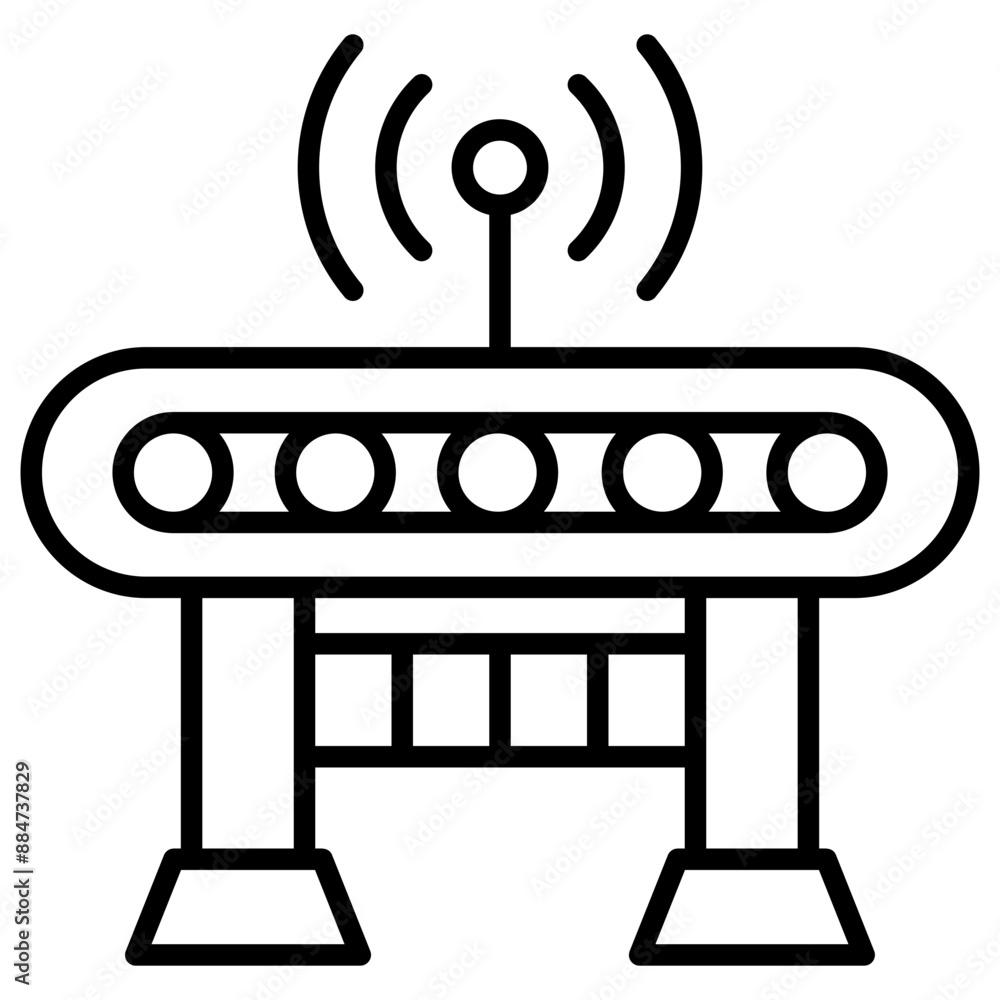 Canvas Prints sensors icon