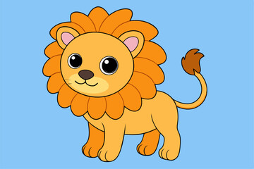 Printable Cute Lion Vector Illustrations Cartoon, Clipart andLine Art Designs. Printable cute lion vector illustrations in cartoon, clipart, and line art styles.