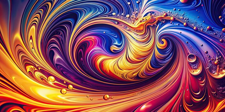 Mesmerizing vibrant abstract liquid art with colorful swirls and dynamic fluid patterns , swirls, colorful, vibrant, abstract
