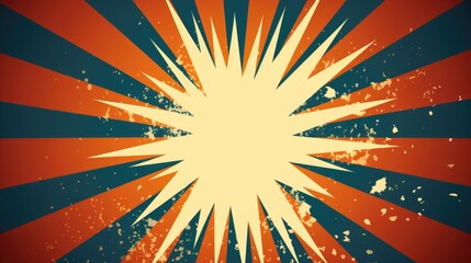 Comic Book Style Graphic Background