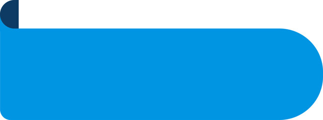 Obraz premium Ribbon Corner Shape