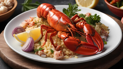 Delicious Lobster Seafood dish