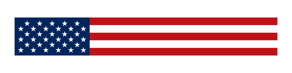 United States flag ribbon