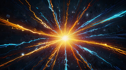 explosion of sparks background