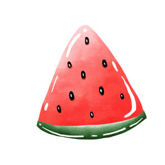 watermelon vector illustration