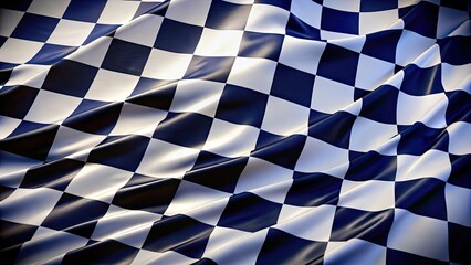 Wavy checker flag pattern, wavy, checkered, flag, race, speed, car, competition, black, white, abstract, design
