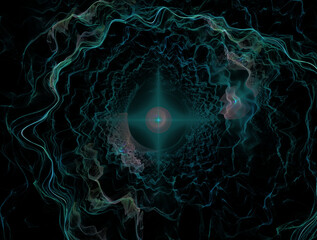 Imaginatory fractal abstract background Image