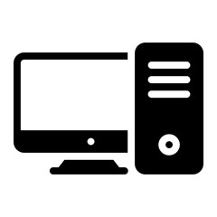 computer Solid icon