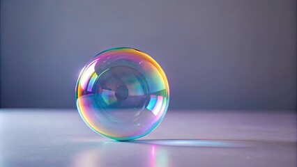 Minimalist background with delicate soap bubble , delicate, soap, bubble, background, minimal, simple, soft, fragile