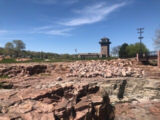 ruins of the old town