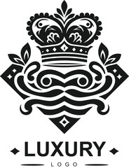 Luxury Honeybee Logo illustration best for label design  Vector