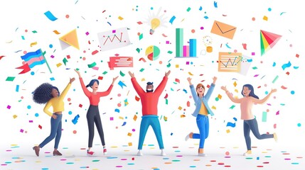 Triumphant Together: A Celebration of Diversity and Achievement