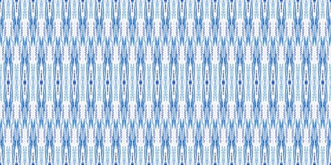 Masculine ikat stripe irregular linear shirting border. Modern menswear broken line effect fashion edging print.