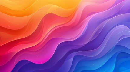 Abstract Gradient Waves Background