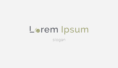 Logo design typography planet symbol technology
