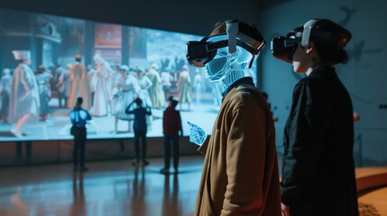 Virtual Reality History Class with AI Holograms Recreating Historical Events for Immersive Learning