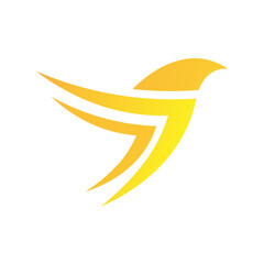 Web line modern color full logo design