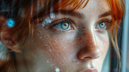 Futuristic Cyborg Vision - Technological Enhancements for Enhanced Sight