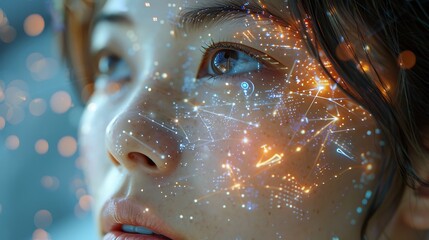 Futuristic Cyborg Vision - Technological Enhancements for Enhanced Sight