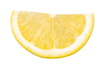 slice lemon fruit isolated, Fresh and Juicy Lemon, transparent PNG, PNG format, cut out, single