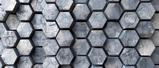 Panoramic close-up, high detail scan of herringbone patterned wallpaper texture, Generative AI