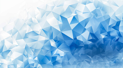 Fototapeta premium Blue geometric abstract design