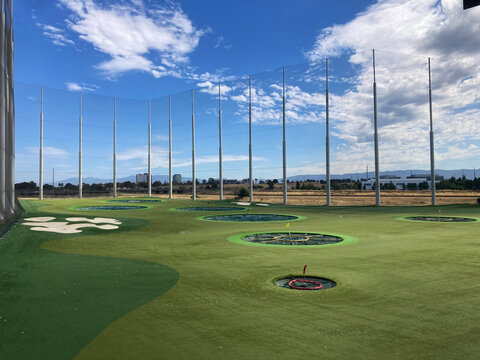 Topgolf high tech driving range - San Jose, California, USA - June 25, 2024