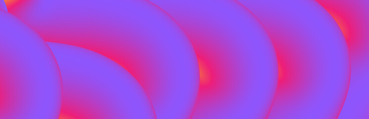 Abstract violet and pink 3d liquid waves elegant background. Vector banner design