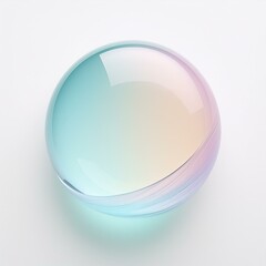 Obraz premium 透明の球体