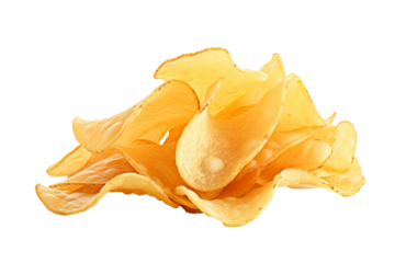 High-resolution PNG image of a single computer chip on a transparent background for technology, electronics, and circuit board design projects