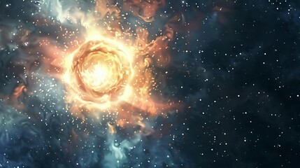 Fototapeta premium Science Universe astronomy